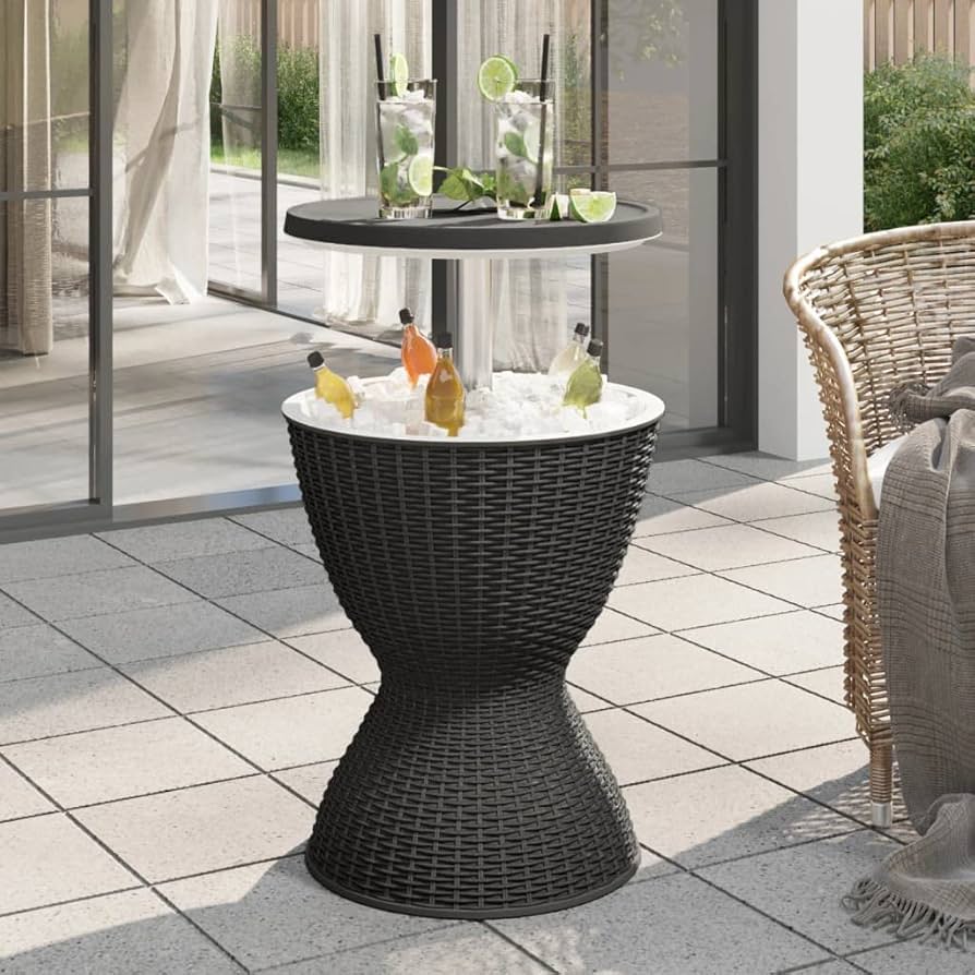 3-in-1 Convertible Cooler Bar Table