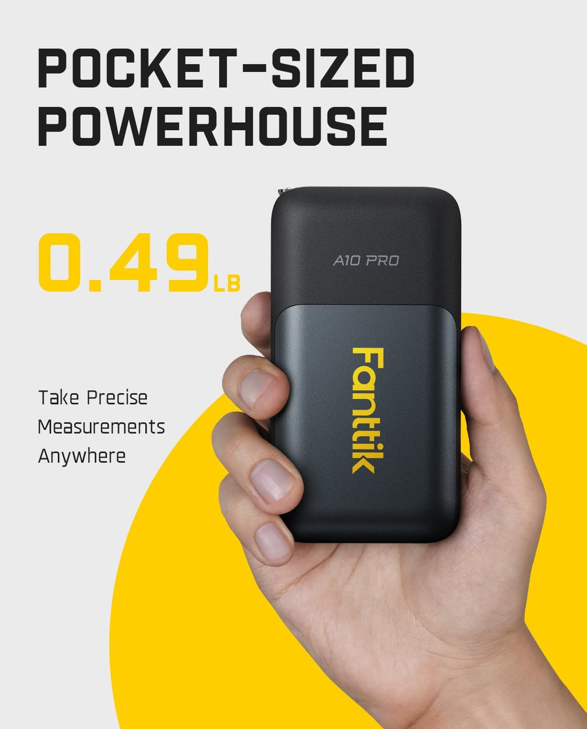 Fanttik™ A10 Pro 2-in-1 Digital Laser Tape