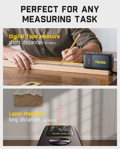 Fanttik™ A10 Pro 2-in-1 Digital Laser Tape