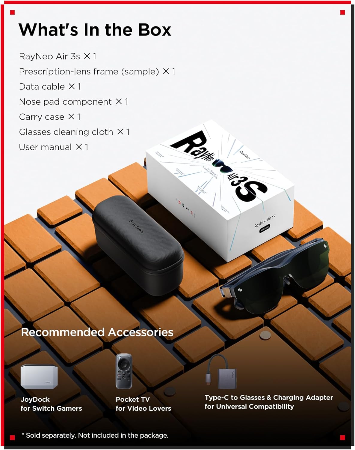 RayNeo Air 3s AR/XR Glasses