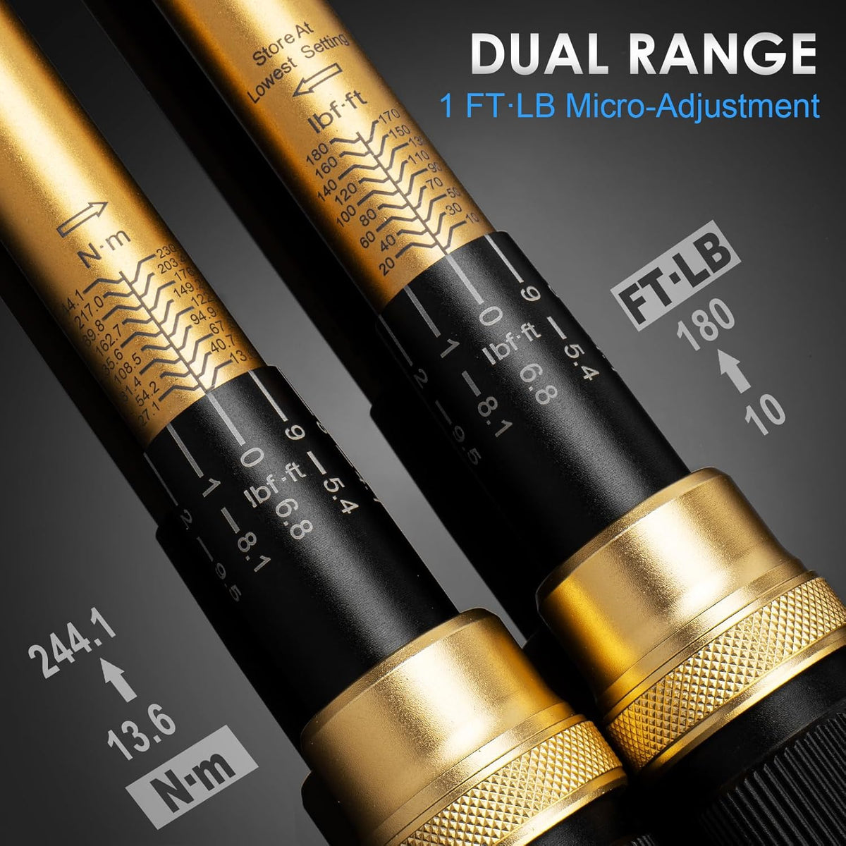 YIYEIE™  Professional Grade Precision Torque Set