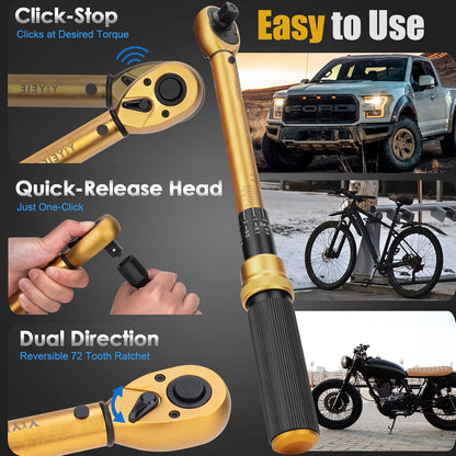 YIYEIE™  Professional Grade Precision Torque Set
