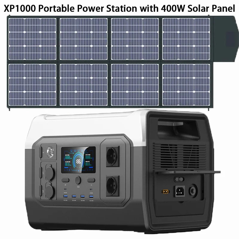 1800W Solar Generator – Portable Backup Power Station