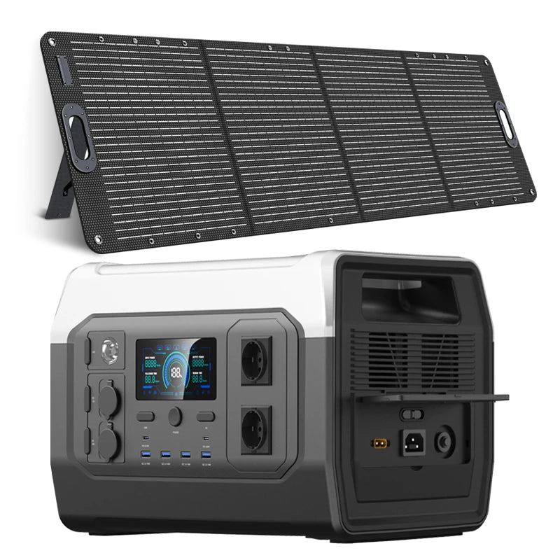 1800W Solar Generator – Portable Backup Power Station
